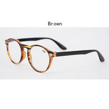 Load image into Gallery viewer, UVLAIK Fashion Round Reading Glasses Men Women Retro Red Blue Black Spectacles Eyeglasses Vintage Ultralight Glasses Frame