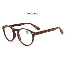 Load image into Gallery viewer, UVLAIK Fashion Round Reading Glasses Men Women Retro Red Blue Black Spectacles Eyeglasses Vintage Ultralight Glasses Frame