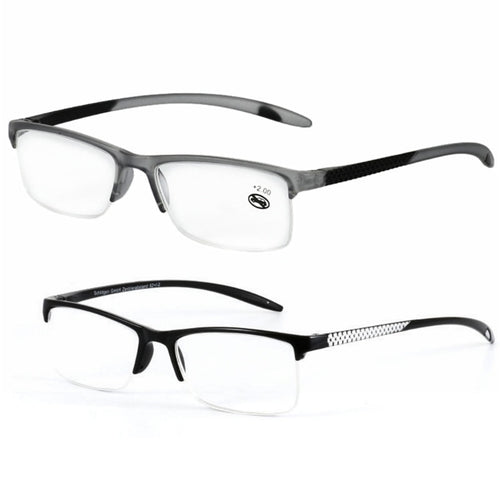 Unisex Reading Glasses Presbyopic Eyeglasses Full Frame +100/+125/+150/+175/+200/+225/+250/+275/+300/+325/+350 Portabl