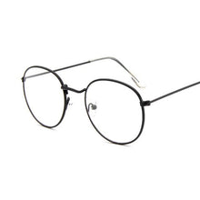 Load image into Gallery viewer, Fashion Retro Women Glasses Frame Eyeglasses Frame Vintage Round Clear Lens Transparent Sun Glasses Frame Women